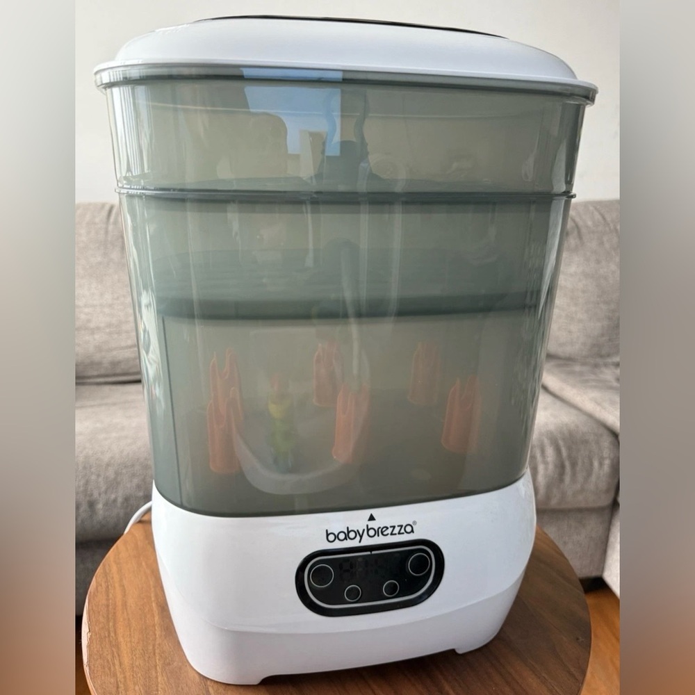 Baby Brezza White Bottle Sterilizer